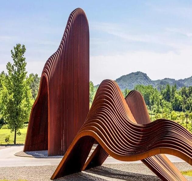 鹿邑锈钢板造型